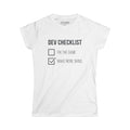 Fix the game or Make more skins! Women's Softstyle Tee