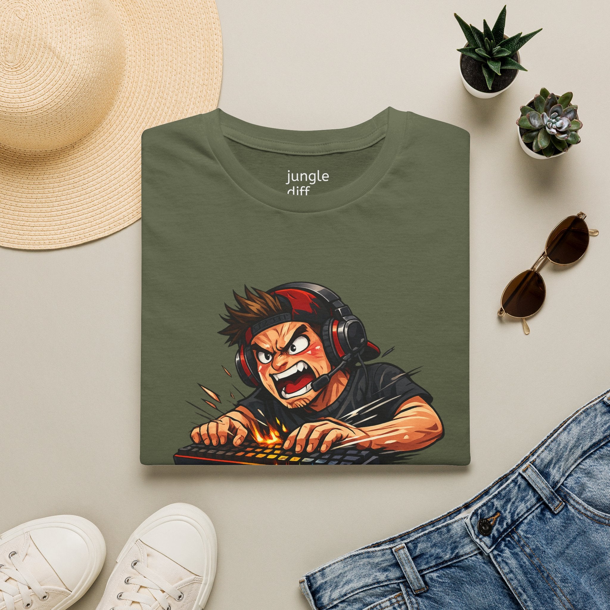 Keyboard Hero! Unisex Softstyle T-Shirt