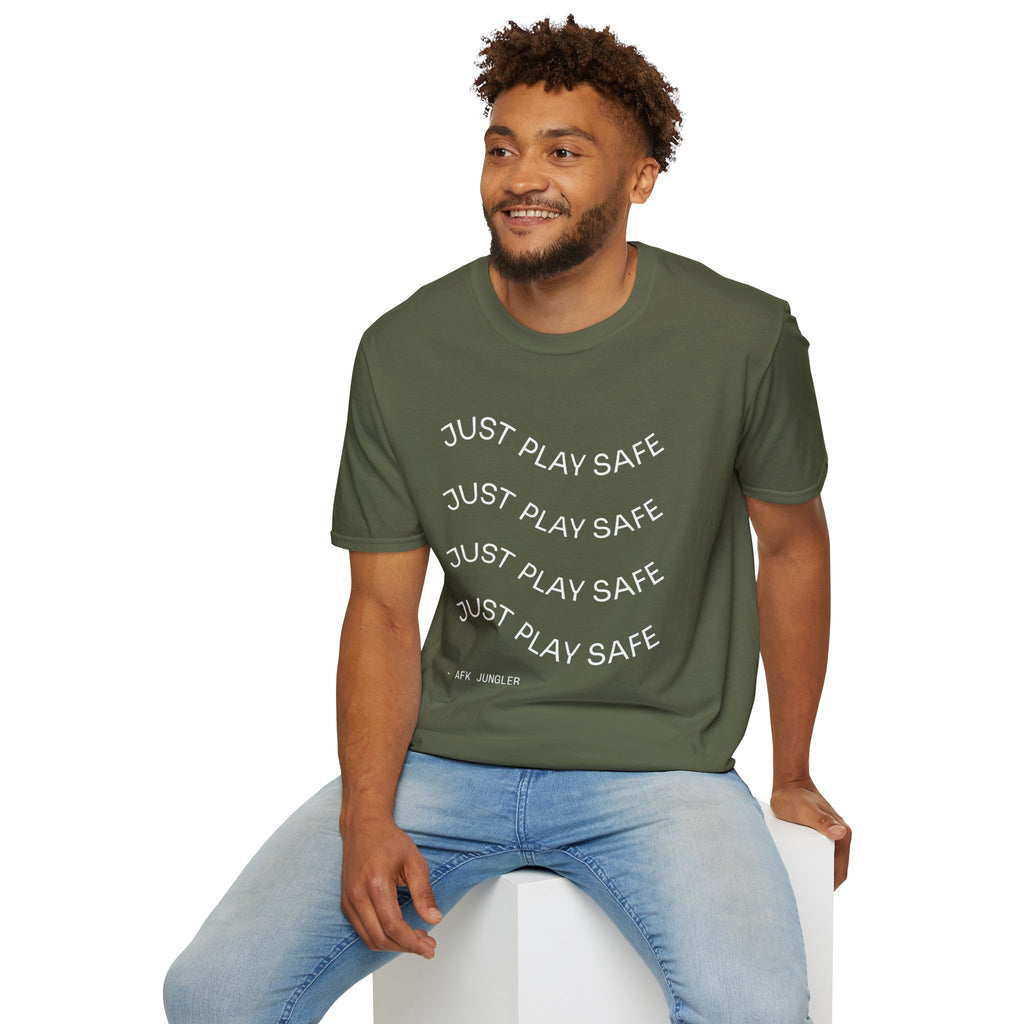 Just play safe! Unisex Softstyle T-Shirt