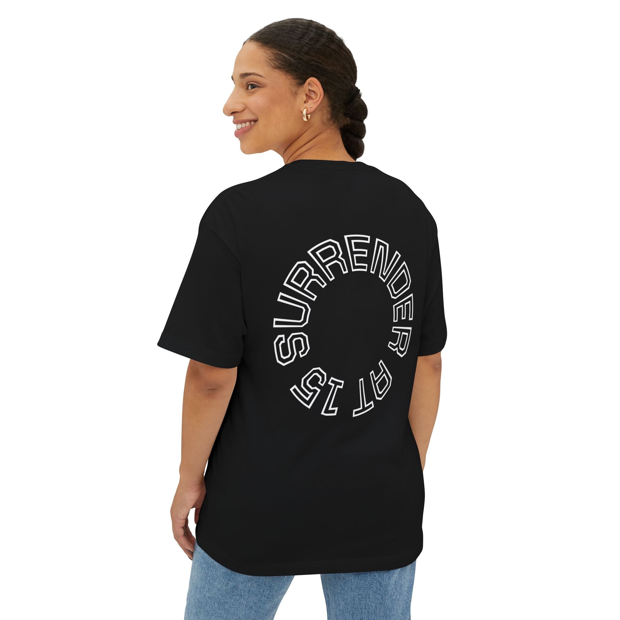 Classic No Ganks! Unisex Oversized Boxy Tee