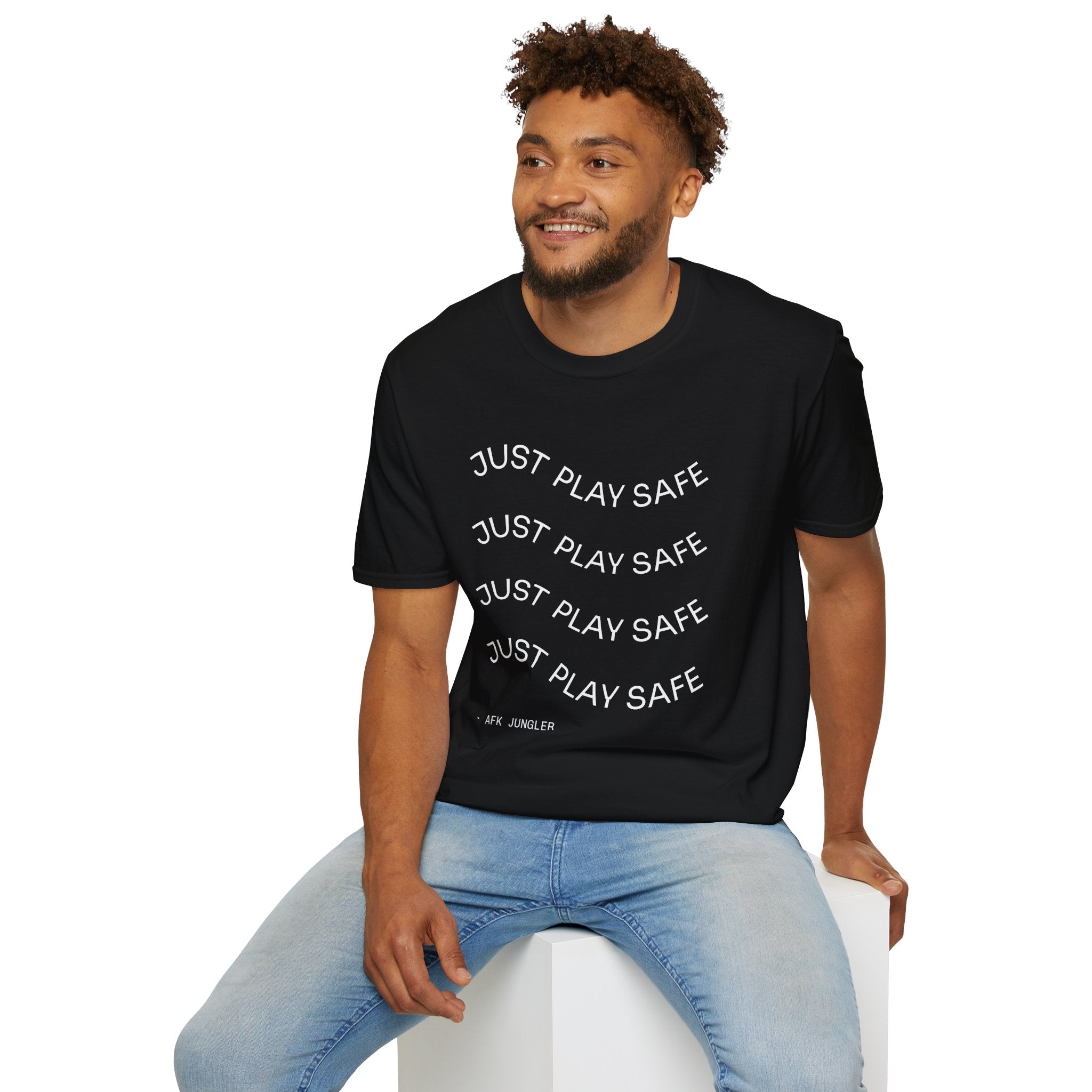 Just play safe! Unisex Softstyle T-Shirt