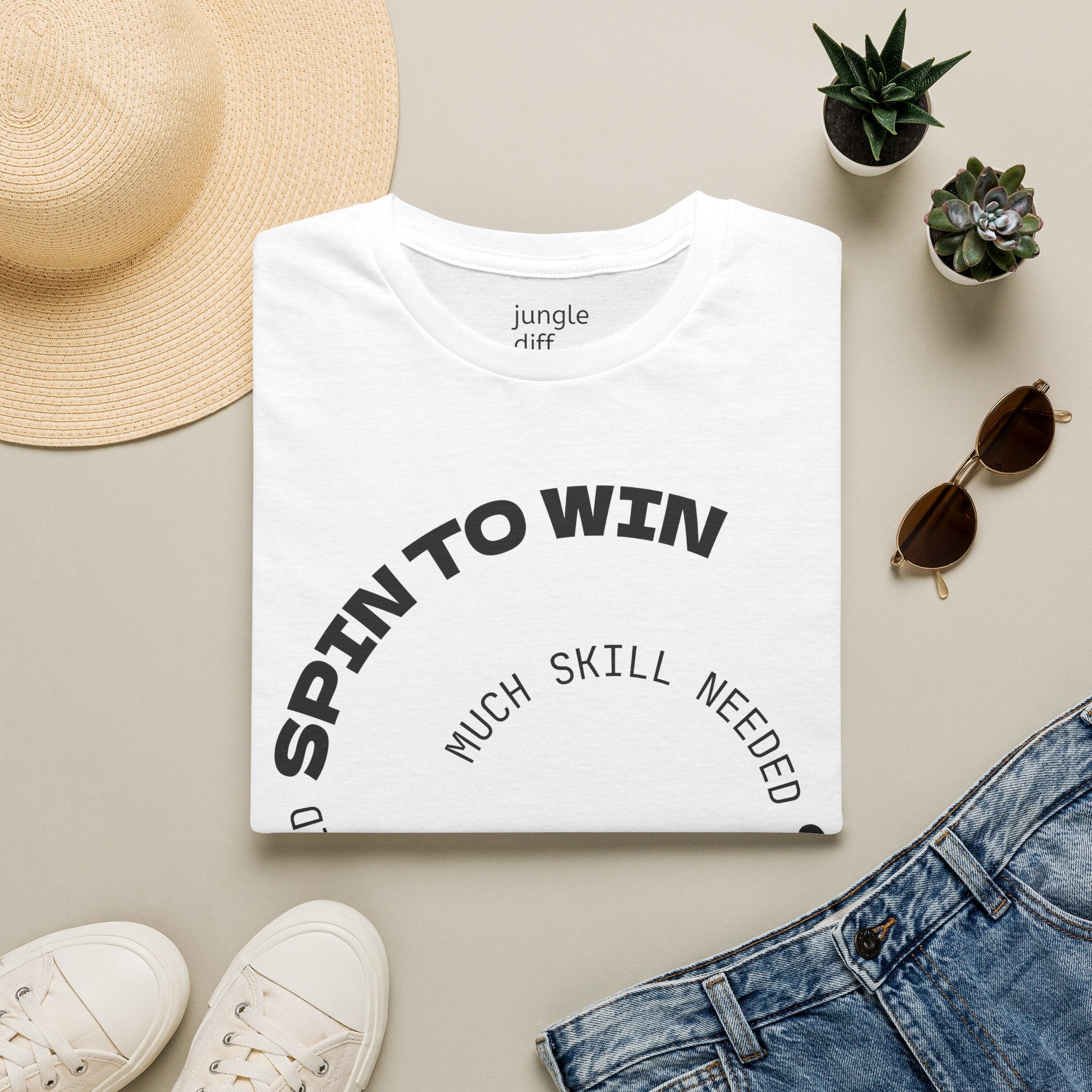 Spin to Win! Unisex Softstyle T-Shirt