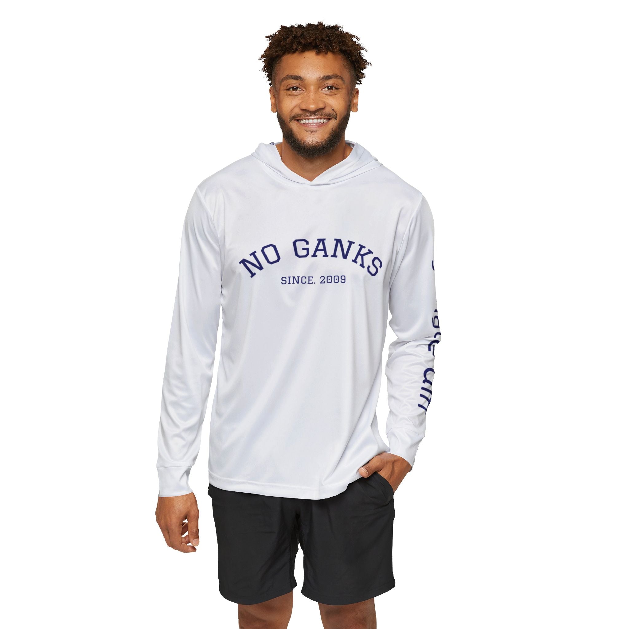 No Ganks? Represent with this warm up hoodie!