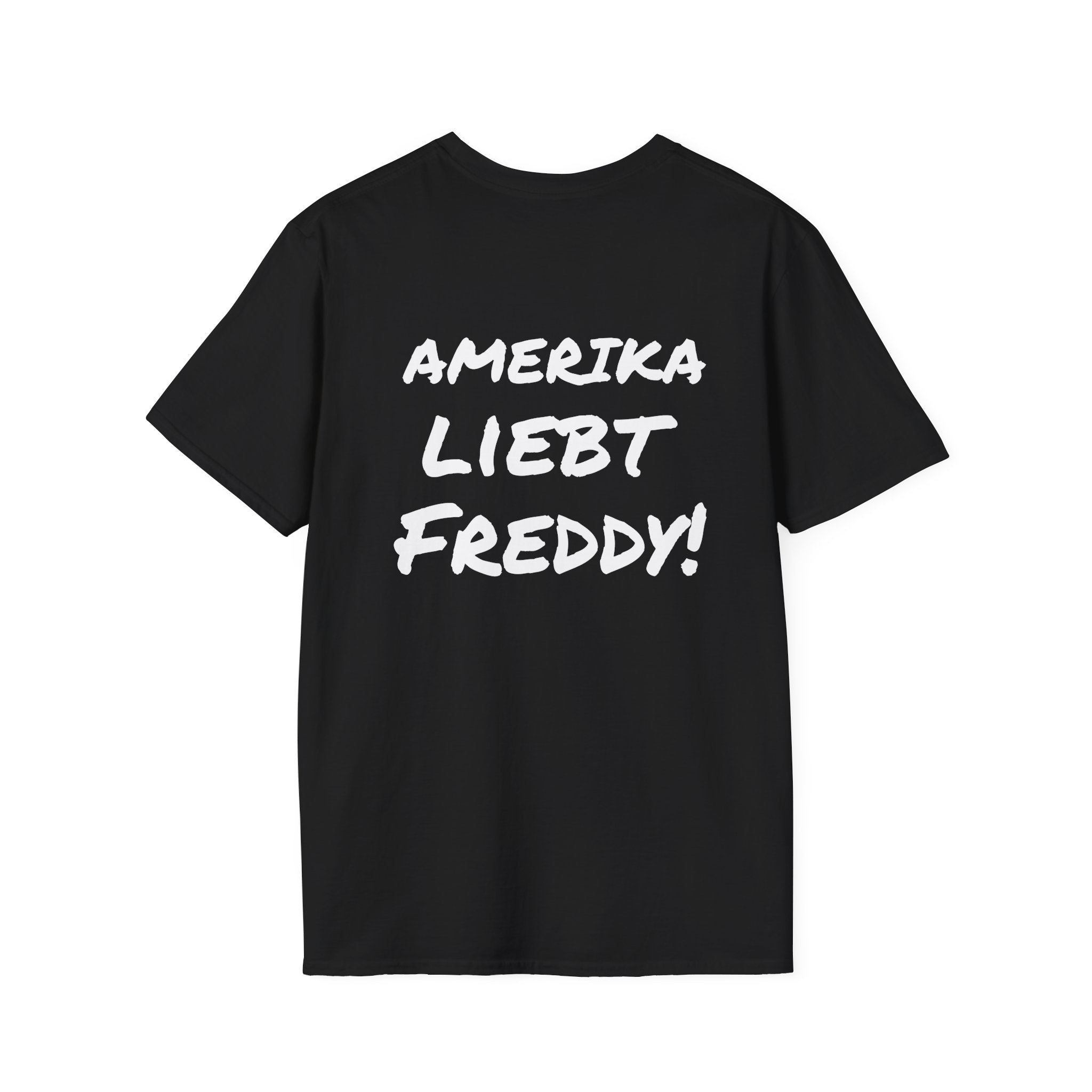 Amerika liebt Freddy! America loves Freddy! Unisex Softstyle T-Shirt