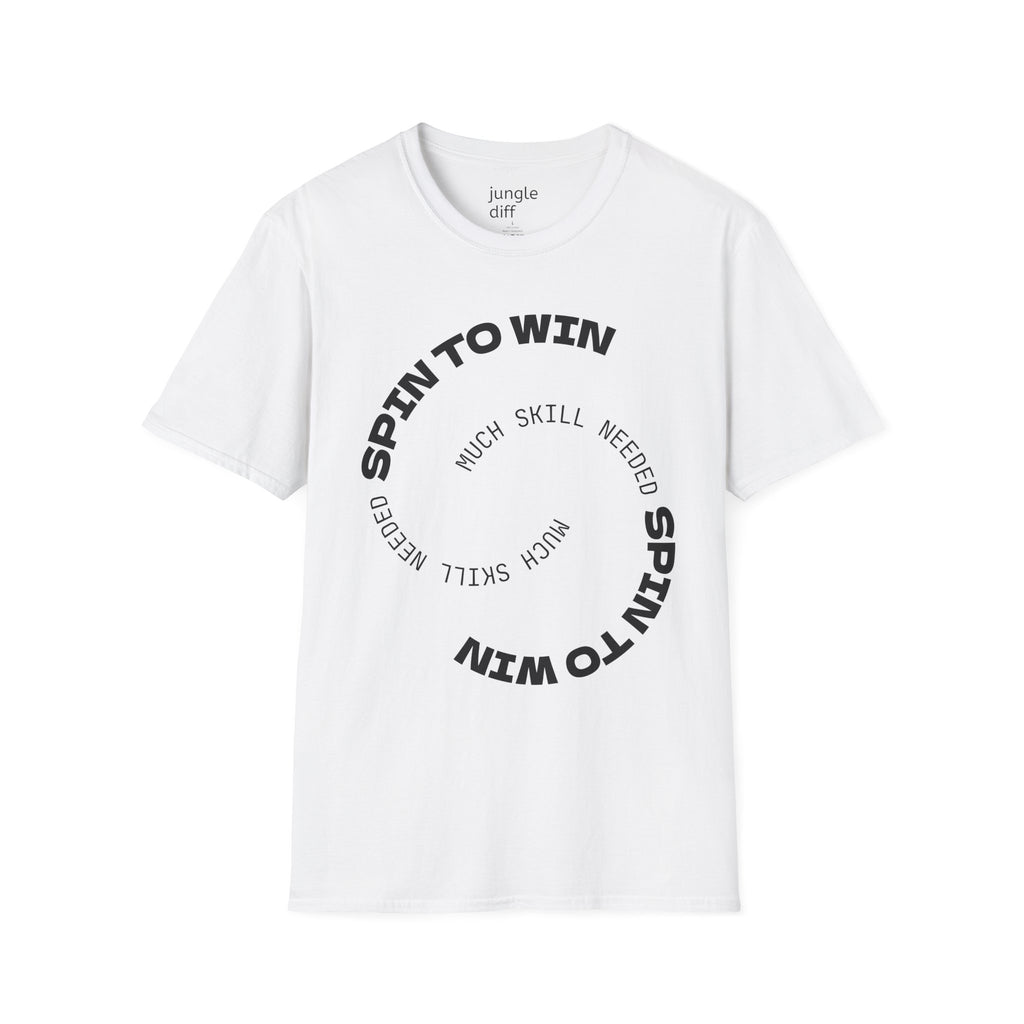 Spin to Win! Unisex Softstyle T-Shirt