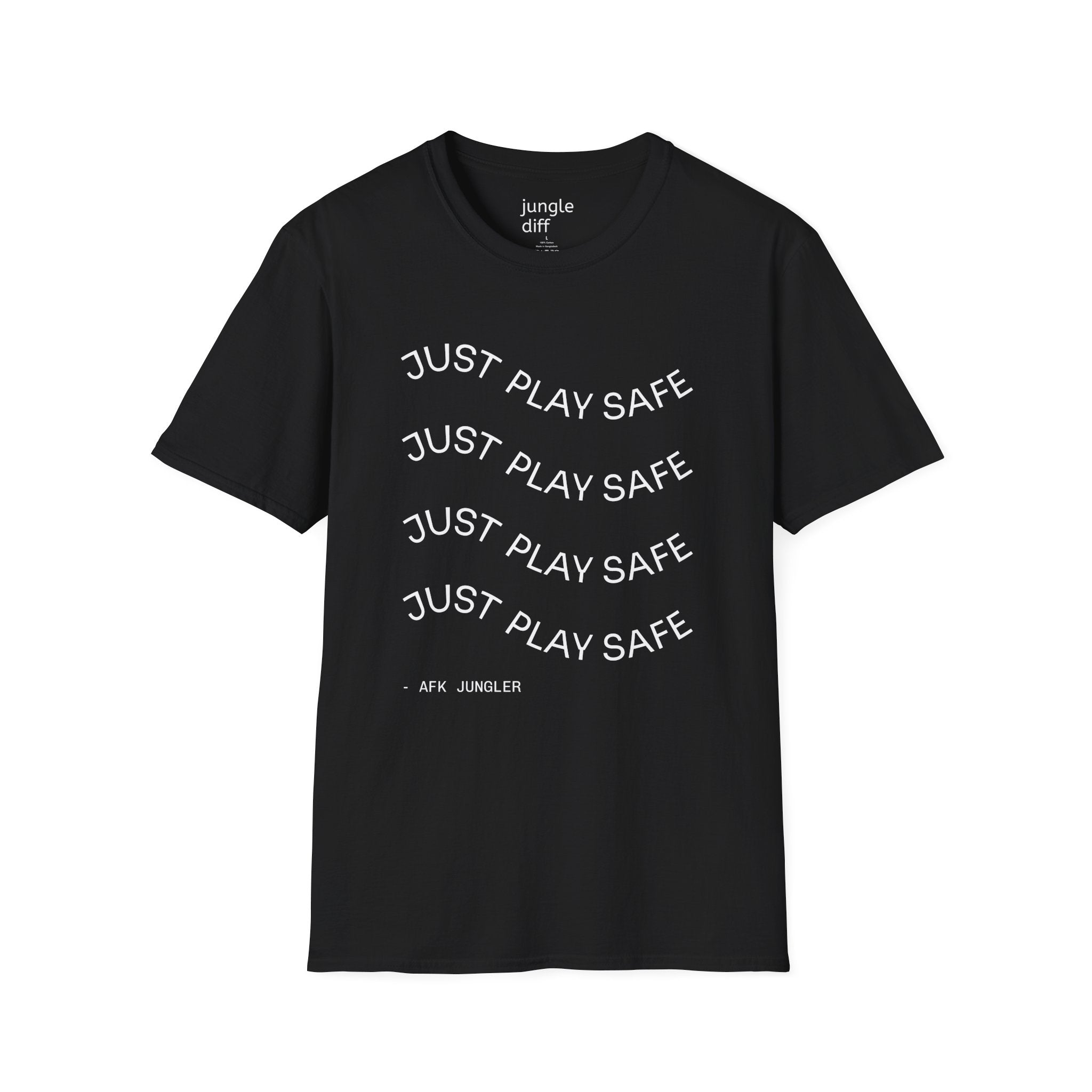 Just play safe! Unisex Softstyle T-Shirt