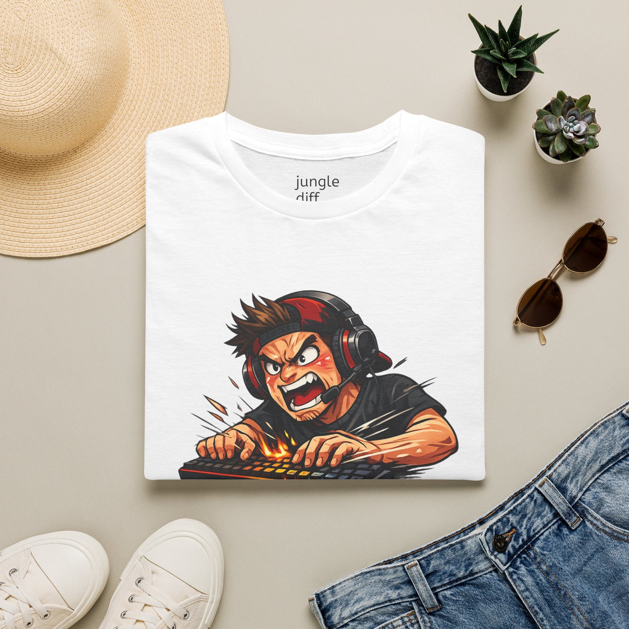 Keyboard Hero! Unisex Softstyle T-Shirt