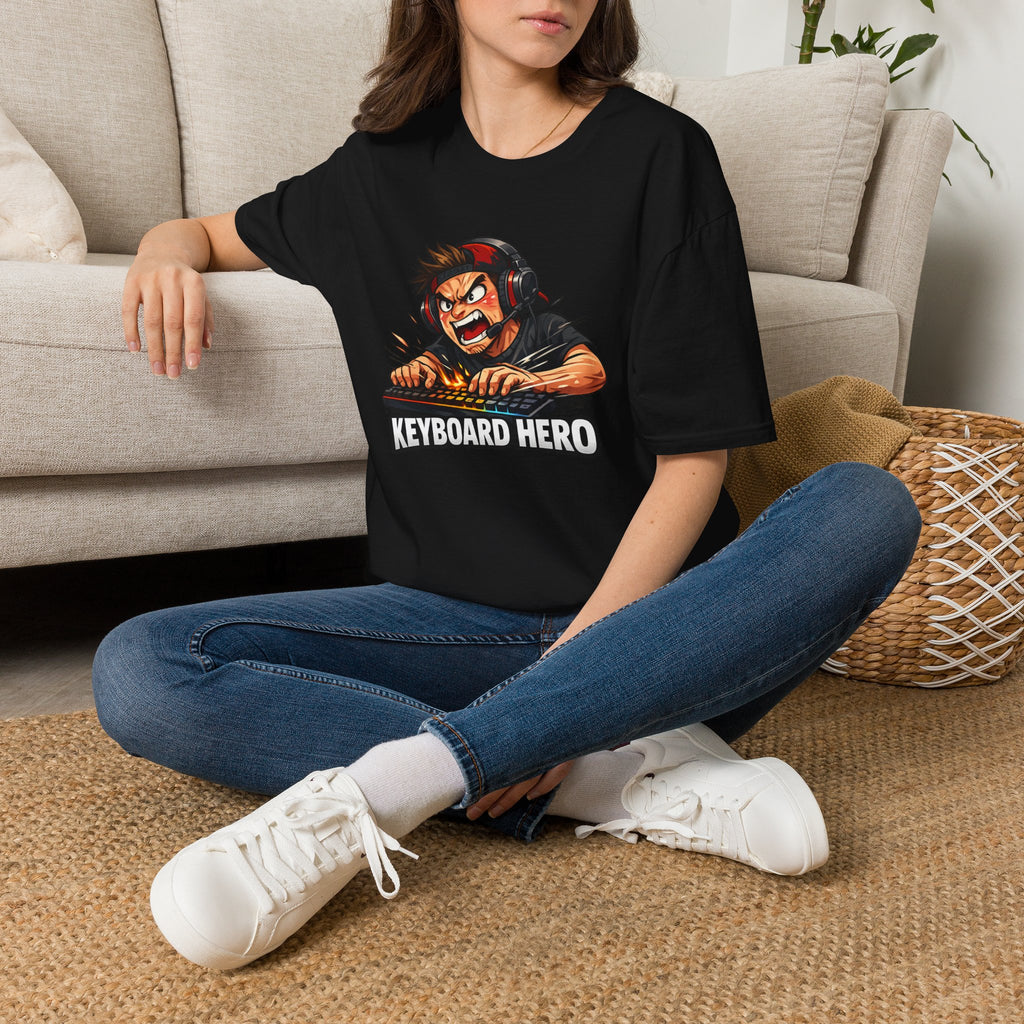 Keyboard Hero! Unisex Softstyle T-Shirt